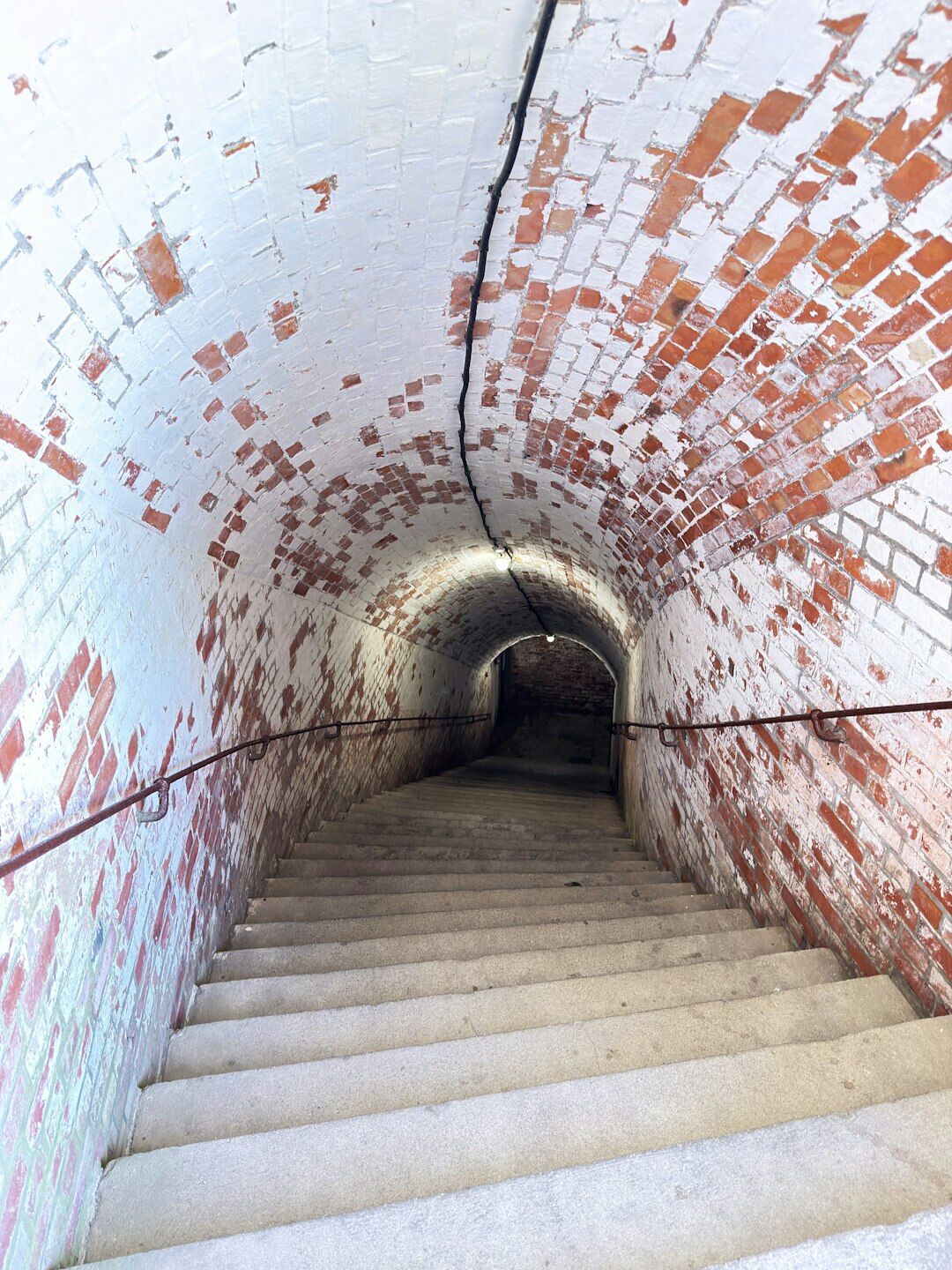 old tunnel with mosaics